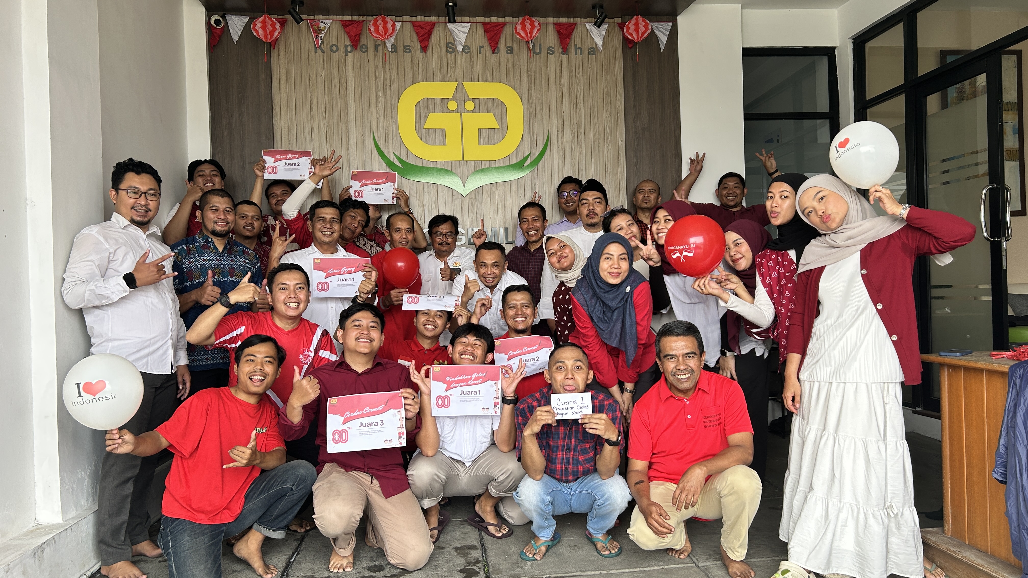 Gilang Gemilang Memeriahkan HUT Ke-80 Kemerdekaan Republik Indonesia