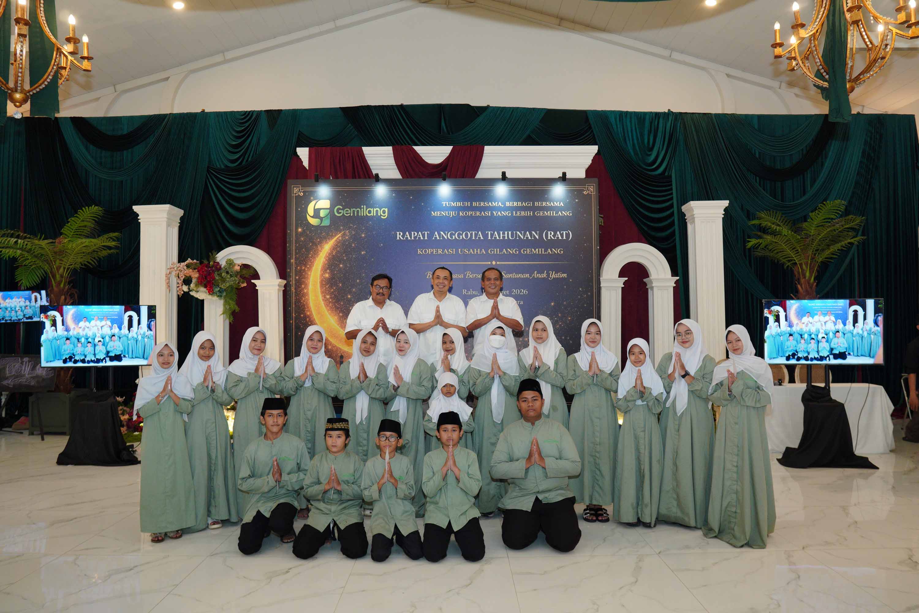 Santunan Anak Yatim Dalam Acara RAT (Tahun Buku 2025)