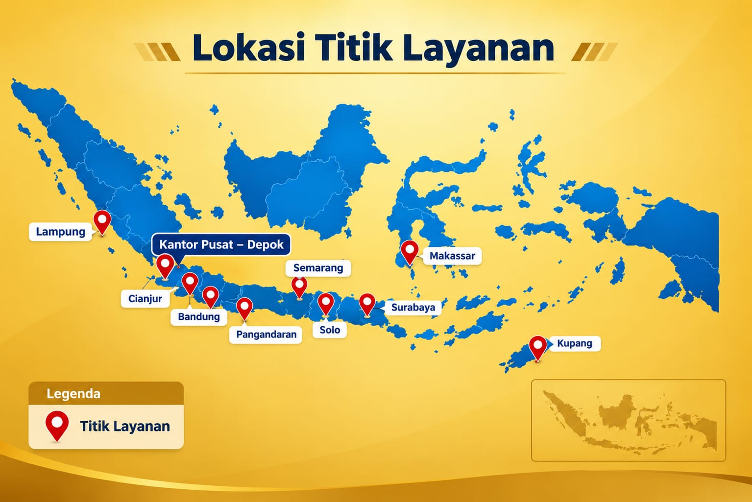 Peta Titik Layanan