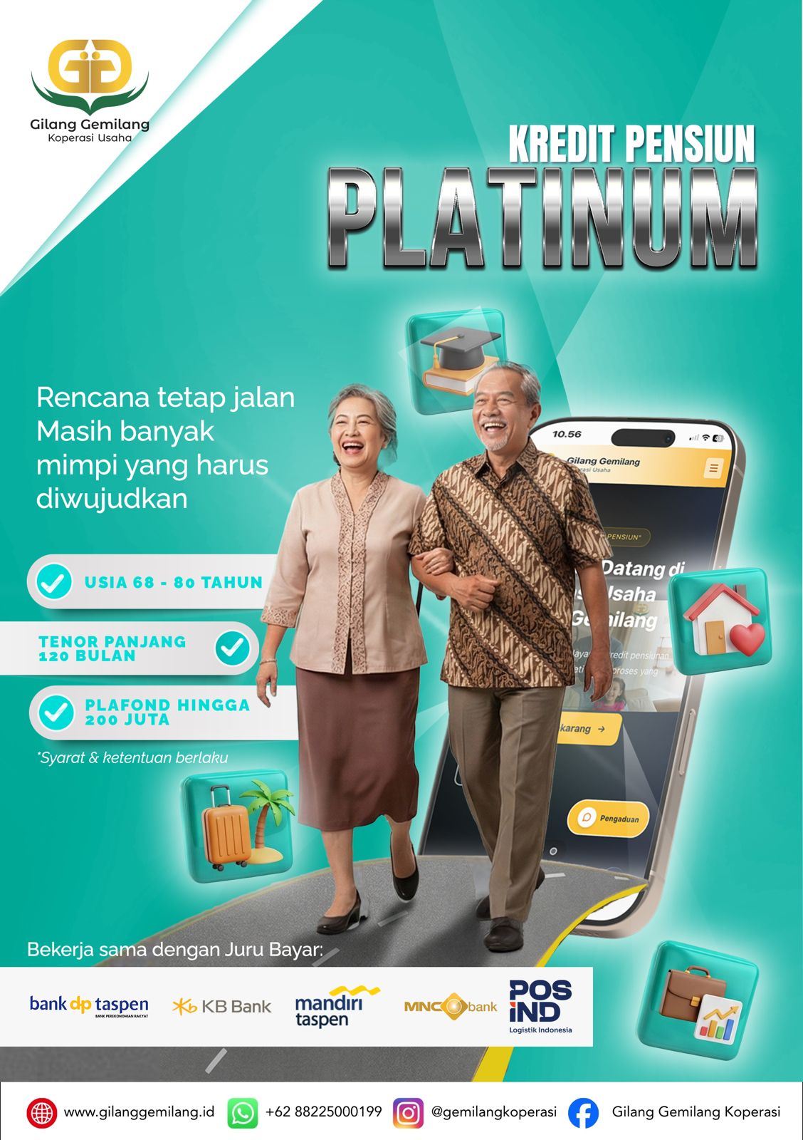 Kredit Pensiun Platinum